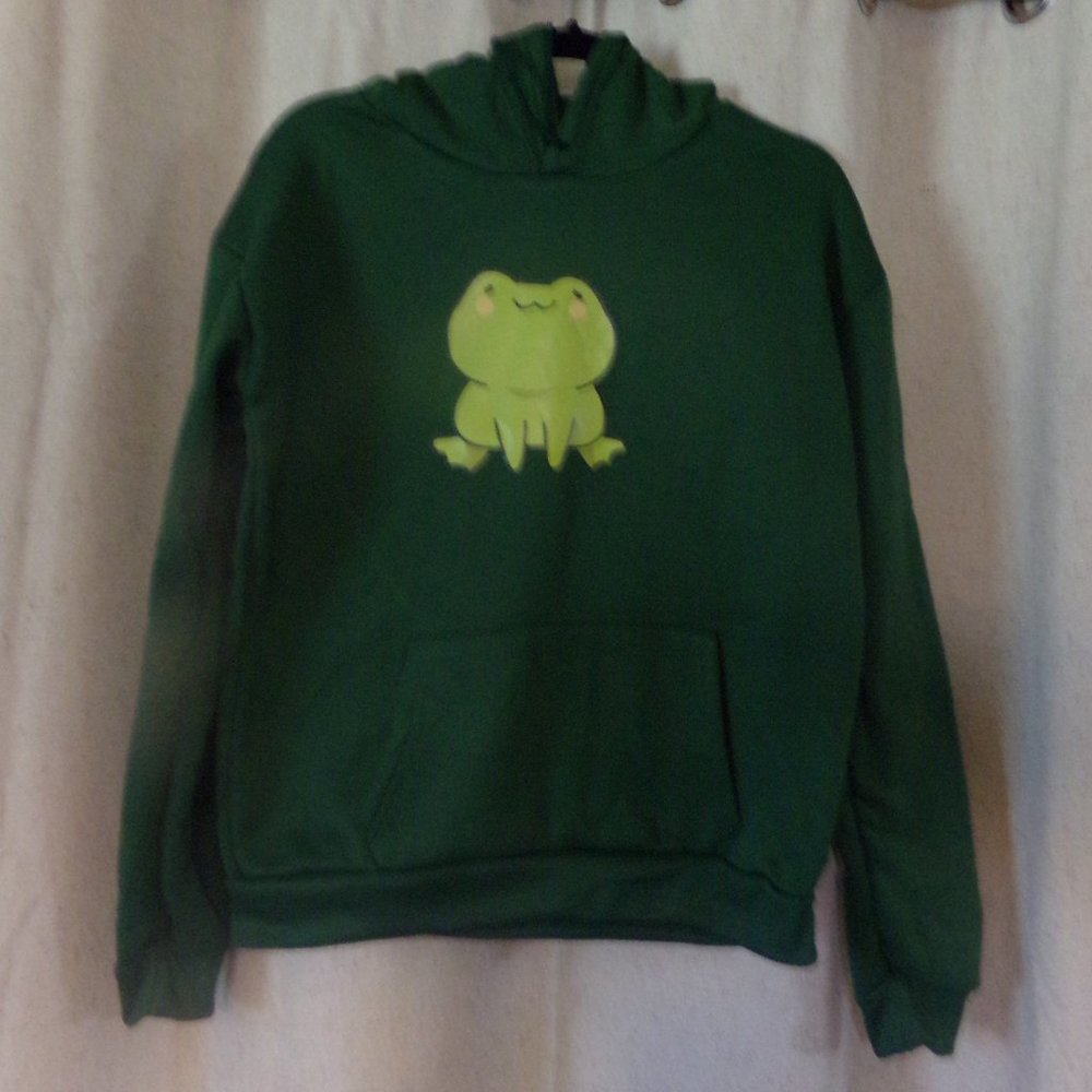Green Frog Hoodie